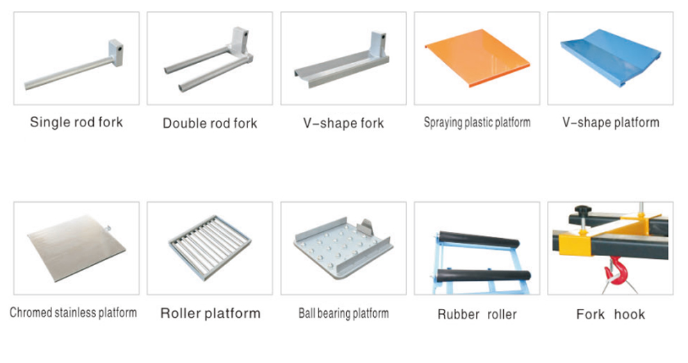 PS PJ manual stacker optional accessories